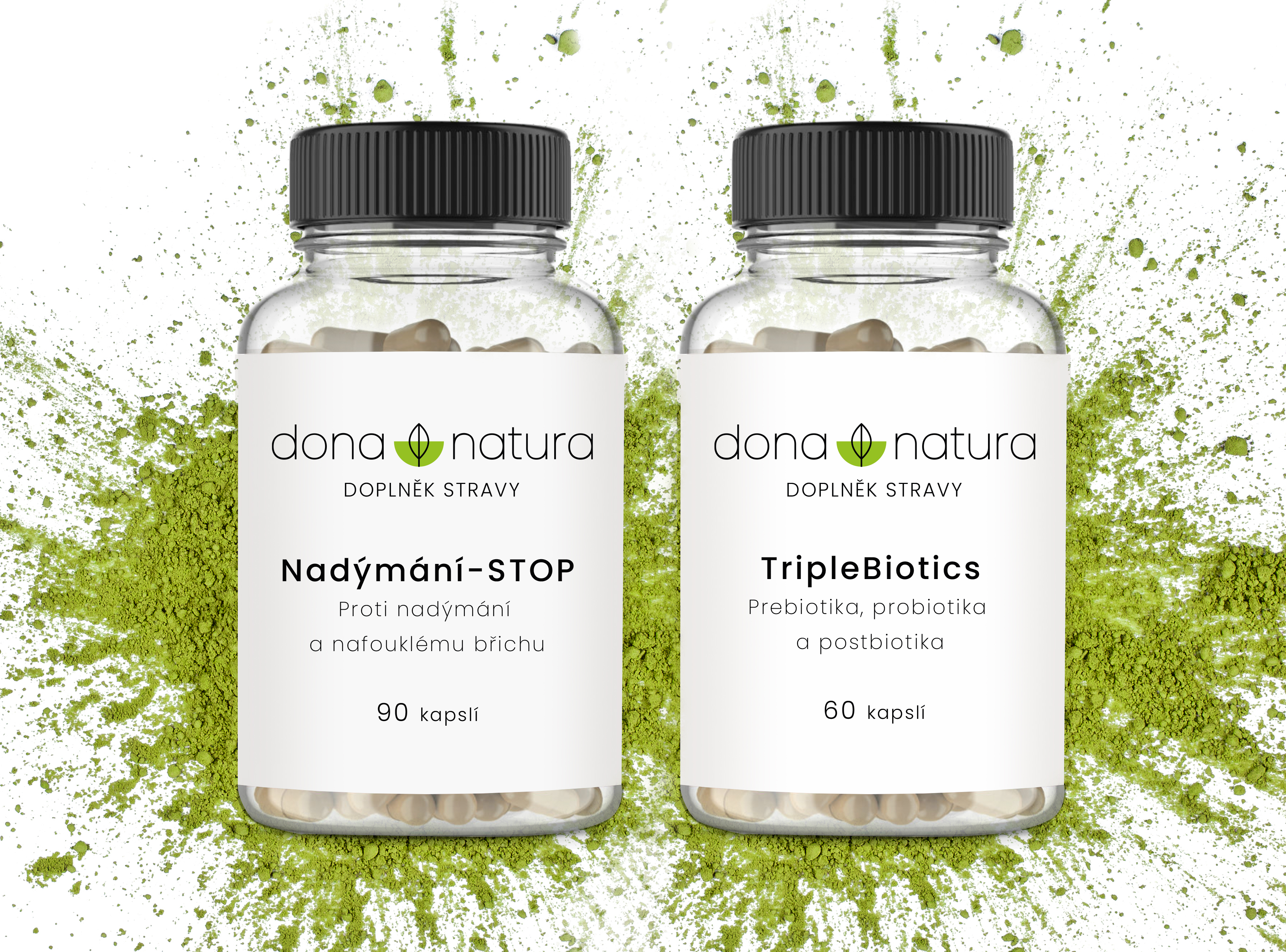 Trávení-TripleBiotics + Nadýmání-STOP - Výhodný set