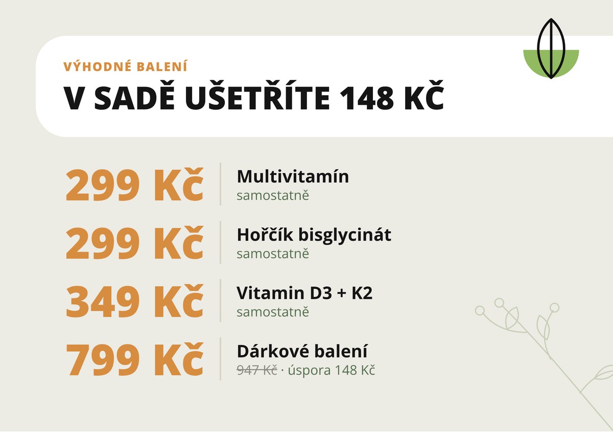 Dárkové balení Komplexní péče Dona Natura – cena sady 799 Kč místo 947 Kč